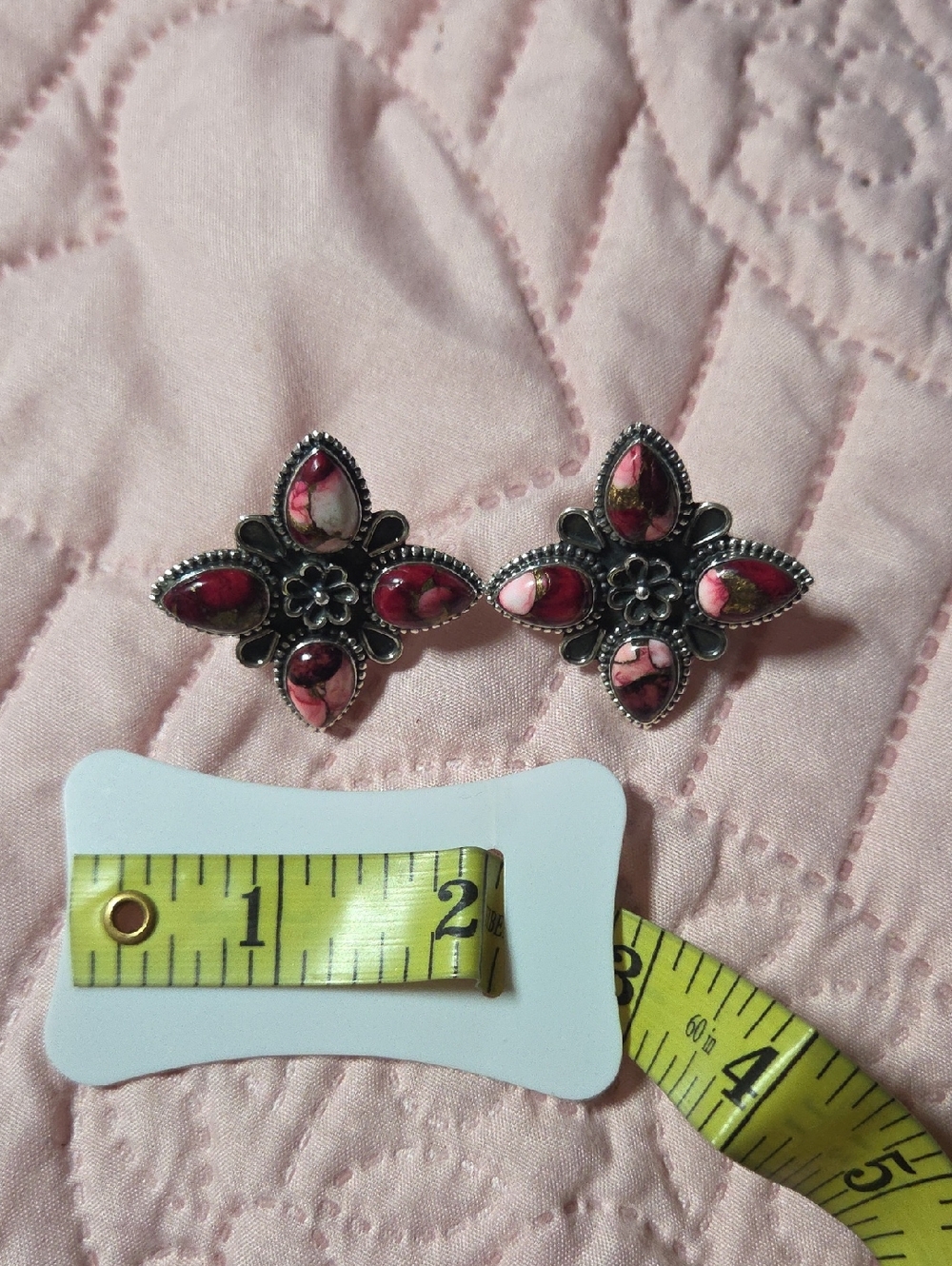 Rose Dhalia Cluster Set Rings 925 Sterling Silver